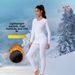Autumn Winter New Fleece-Lined Thermal Underwear For Women, Slim Fit Base Layer, Sweat-Wicking Quick-Dry Sports Set_desvips.com