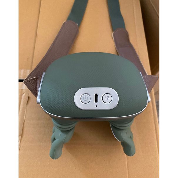 Full-Body Electronic Pulse Massager: Heat Therapy & Kneading For Shoulder, Neck, Waist, Back, Calf & Thigh_desvips.com
