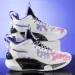 Women High-Quality Kids New Cushion Basket Boots Quality Brand Design Sneakers Men Basketball Training Sports Shoes 4B21_desvips.com