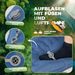 ROCKBROS Inflatable Sleeping Mat Camping Mat Sleeping Mat 197*71cm Air Bed 2 Colors_desvips.com