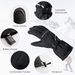 Outdoor Winter Electric Glove Finger Tip Heating Waterproof Insulated Long Battery Heated Gloves_desvips.com