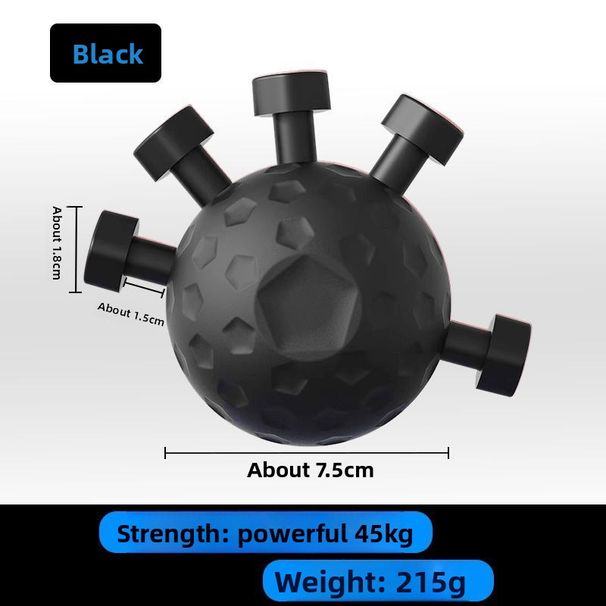 Trainer Flexibility Strength Stiffness Training Five Finger Rehabilitation Ball Grip Device Garden Tool_desvips.com
