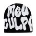 Hip-Hop Beanie Autumn Winter Mea Letter Street Style Versatile Unisex Cold Hiking Knitted Hat_desvips.com