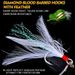 1pcs 10g 5.5cm Electroplated Iron Plate Bait Sinking Sea Fishing Lure Feather Hook Fake Bait Rotating Sequin Mackerel Bait_desvips.com