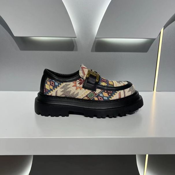 2024 Spring New Low Top Thick Oled Student Caual Fahionable And Veratile Men' Trendy Popular Height Increaing_desvips.com