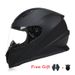 Motorcycle helmet Motorcycle full helmet Adult all seasons winter riding full helmet_desvips.com