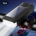 Bicycle Front Nighttime Lighting Mountain Road Bike Multi-Function Solar Horn Light Cycling Gear_desvips.com
