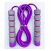 1/2 Adjustable Non-slip Foam Handle Skipping Rope, Suitable For Men's And Women's Sports Training_desvips.com
