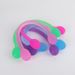 Silicone For Women Home Yoga Fitness Back Training Stretch One-Word Resistance Bands_desvips.com