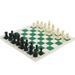 Cross-Border International Western PVC Leather Chessboard Outdoor Folding Portable Children's Chess Large Size Wholesale_desvips.com