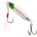 Shark Skimmer|Iron Long Casting Double Hook Iron Plate Lead Fish Lure Metal Slow Jigging Mackerel Sea Fishing Bait_desvips.com