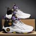 2025 High-top Sneakers Spring Casual Breathable Running Student Men's Basketball Shoes_desvips.com