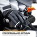 ROCKBROS Winter Motorcycle Gloves, Touchscreen - enabled Cycling Gloves, Windproof MTB Gloves_desvips.com