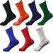 Adhesive Sports Socks Basketball Training mid Calf Sweat Wicking Ankle Crew Socks for Men And Women_desvips.com