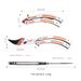 Butterfly Stainless Steel Folding Stress Relief Training, Unsharpened Toy Knife For Outdoor Beginners To Practice Tricks_desvips.com