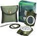 Military Lensatic Sighting Survival With Carrying Bag, Compass For Hiking,Waterproof And Shakeproof, Army Green_desvips.com