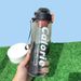 creat outdoor sports fi dumbbell water bottle can fill plastic dumbbell cup large capacity fi water cup_desvips.com