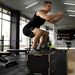 Plyo-Box/Sprungbox, Robust, 76x61x51 Cm, Schwarz, Griff 10x3,5 Cm, Bis 120 Kg_desvips.com