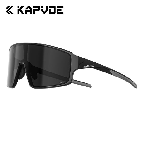 Kapvoe Photochromic Hiking Eyewear Sunglasses Men Women Road Mtb Mountain Bike Bicycle Cycling Glasses Running_desvips.com