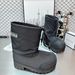 Fashion Snow For Women 2025 Winter Pointed Toe Chunky Ugly Drawstring Lace Thick Sole Shoes Short Tube Warm Cotton Boots_desvips.com