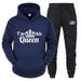 Autumn Winter Men's Plus Size Pullover Long Sleeve Hoodie Fashion Casual Solid Color Fleece Lined Thickened_desvips.com