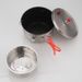 304 Stainless Steel Camping Pressure Cooker Portable Pot For High Altitude Cooking Lightweight Durable Perfect For Backpacking Hiking Outdoor_desvips.com