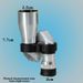 Portable Metal Mini Monocular Telescope High Definition High Magnification for Fishing Low Light Night Vision Corner Telescope_desvips.com
