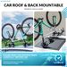 ROCKBROS Bicycle carrier for cars Electric bicycle roof rack aluminium Upside-Down_desvips.com