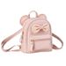 Little Girl Fashion Cute Multi-function Backpack Children Travel Out Bow Kindergarten Baby Backpack_desvips.com