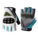 Men's Summer Half-Finger Breathable Motorcycle Riding Gloves, Wear-Resistant, Non-Slip, And Crash-Proof Palm Protect_desvips.com