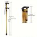 MELEDE Telescopic Walking Stick Outdoor Hiking Trekking Poles Aluminum Alloy Metal Folding Cane Crutches Pole For Elderly People_desvips.com