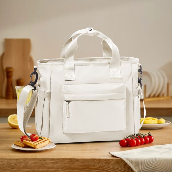Large Capacity Insulated Lunch Bag - Waterproof And Portable For School And Office Keep Your Food Fresh And Delicious,Picnic Bag_desvips.com