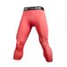 Men Kid Boy Girl GYM Capri Running Tight Pants Basketball Football Soccer Exercise Sport 3/4 Cropped Kneelet Leggings_desvips.com