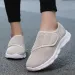 Unisex Wide Footed Women Casual Fashion Breathable Walking Mesh Flat Shoes For Men Sneakers Black Female Footwear 250908_desvips.com