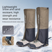 Men And Women Outdoor Mountaineering Snow Desert Hiking Snowproof Sandproof Leg Skiing Waterproof Foot Cover_desvips.com