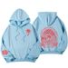 Autumn Winter S-3Xl Fleece-Lined 'S With Original Fabric Cuffs And Hem, Loose Fit, Warm Hooded Sweatshirt For_desvips.com