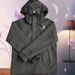 Heat-Printed Reflective With Letters, Hooded Hard Shell 2025 Loose New Fashionable Stylish Internet Celebrity Jacket_desvips.com