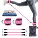 2-Buckle Fitness Ankle Cuff - Leg & Glute Workout Strap For Power Rack, Cable Machine (Foot Loop/Band For Training)_desvips.com