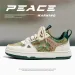 Van Gogh And Womens Mens Platform Sports Casual Skateboarding Shoes Flat 3D Graffiti Starry Night 250226_desvips.com