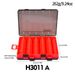 Double-Sided Multi-Function Wood Shrimp Storage Portable Fishing Gear Accessories Plastic Box For Lure Bait_desvips.com