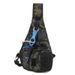 Multifunctional Waist New Single Shoulder Crossbody Backpack Lure Outdoor Gear Fishing Tackle Rod Bag_desvips.com