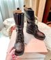 2025 New 2026popular Mid-Calf Martin Women Thick Heel Buckle Vintage Western Cowboy Long Fashion Boots_desvips.com