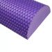 Semicircle yoga column relaxation balance bar hexagonal pattern foam shaft floating point foam shaft foamroller Pilates column_desvips.com