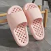 Bathroom Household 2024 New Indoor Toilet Non Slip Hollow Leakage Cooling Slippers Beach Quick Drying Shoe Men Women_desvips.com
