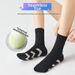 Women's Mid Calf Sports Socks Professional Thickened Terry Cloth Soles For Cycling Running Skipping Rope Fitness Badminton Tennis_desvips.com
