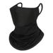 Sunscreen Ice Silk Face Mask Quick Drying Neck Warmer With Ear Loops UV Protection Solid Color Cycling Neck Brace_desvips.com