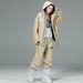 Ski Snowboard Suit Men Women Same Style Windproof And Waterproof_desvips.com