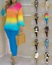 Women's Clothing 2023 spring and summer printed fashion 2 piece suit_desvips.com
