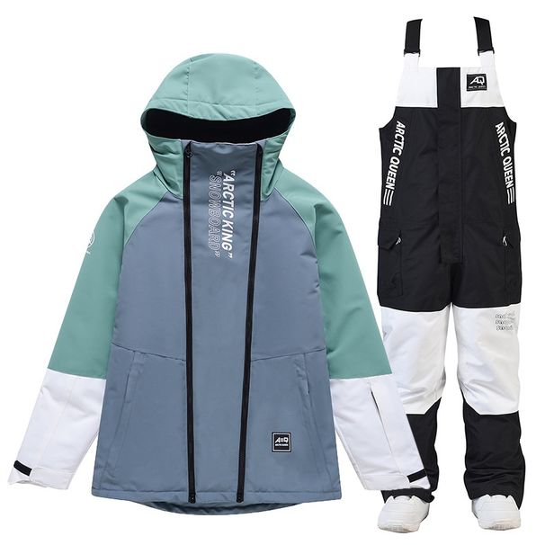 001 Suit Set For Men Women Winter Outdoor Snowboard Ski Jacket And Pants Windproof Water-Resistant Warm New Model_desvips.com