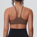 nokometa New Cross-border Solid Color Double-sided Nylon Tight Back Sports Underwear Running Fitness Yoga Clothes Suspenders Women_desvips.com